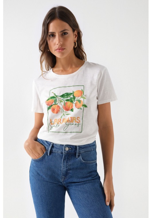 SALSA Camiseta Oranges Graphic