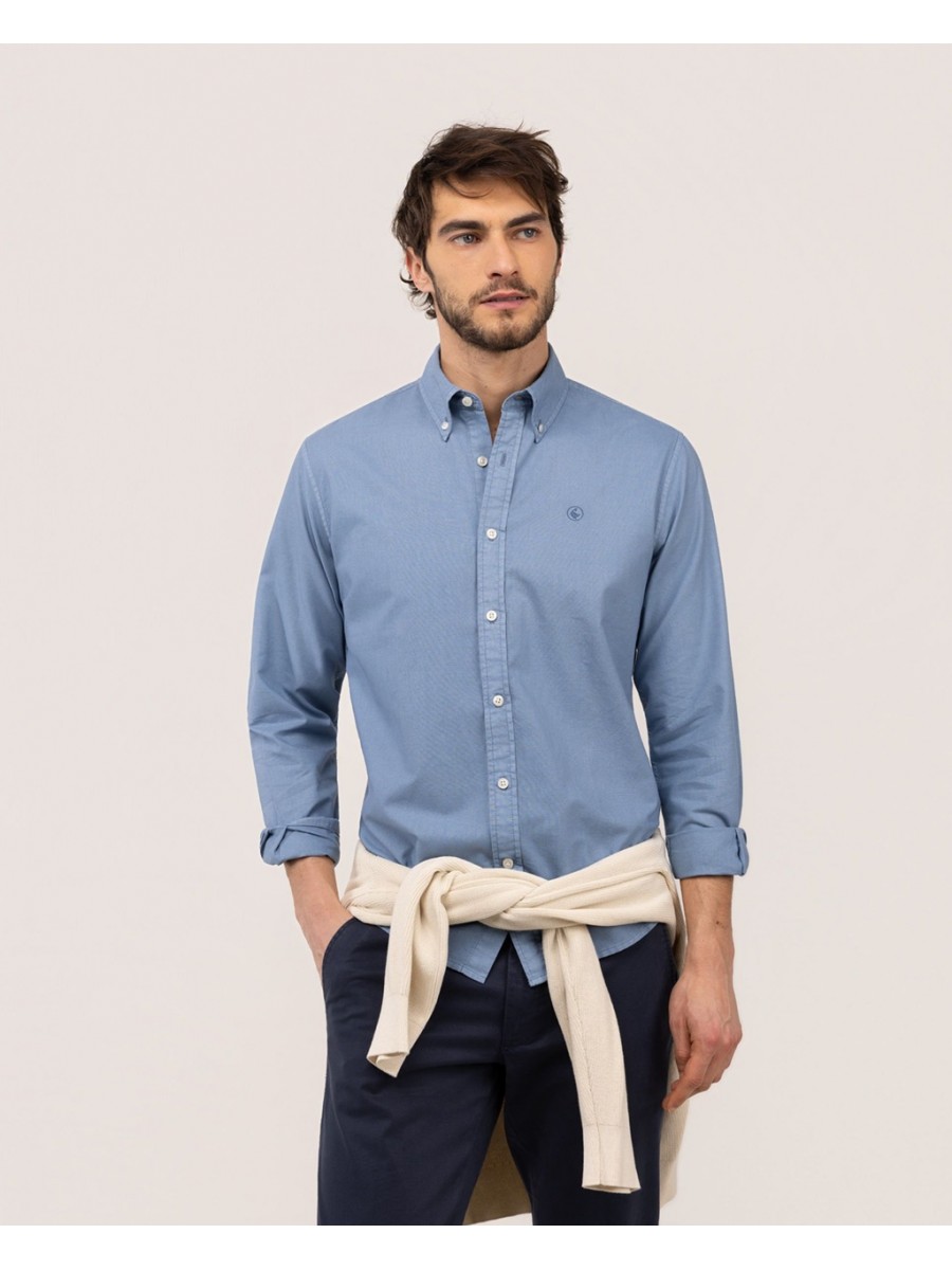 EL GANSO Camisa Garment Dyed