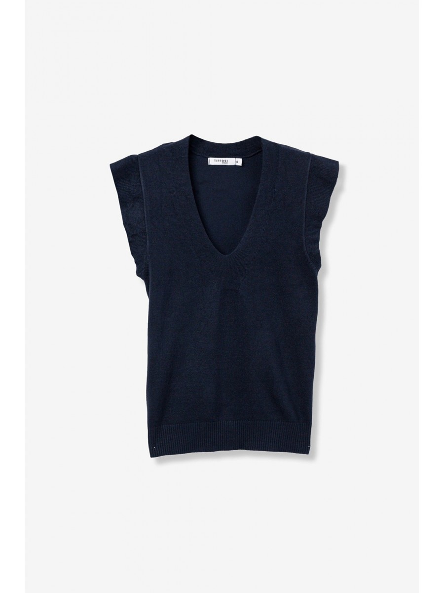 TIFFOSI Blusa Ruffles Punto