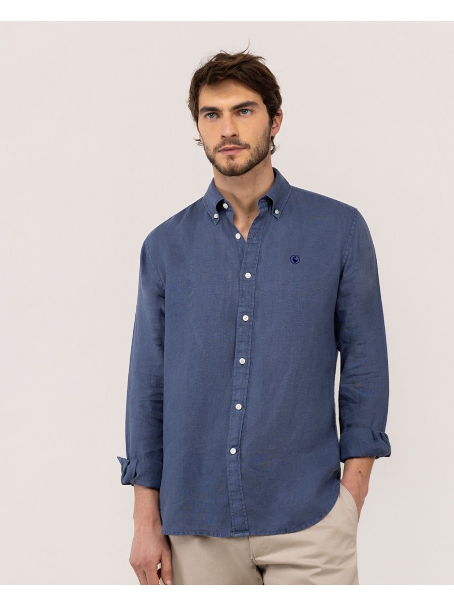 EL GANSO Camisa Garment Dyed