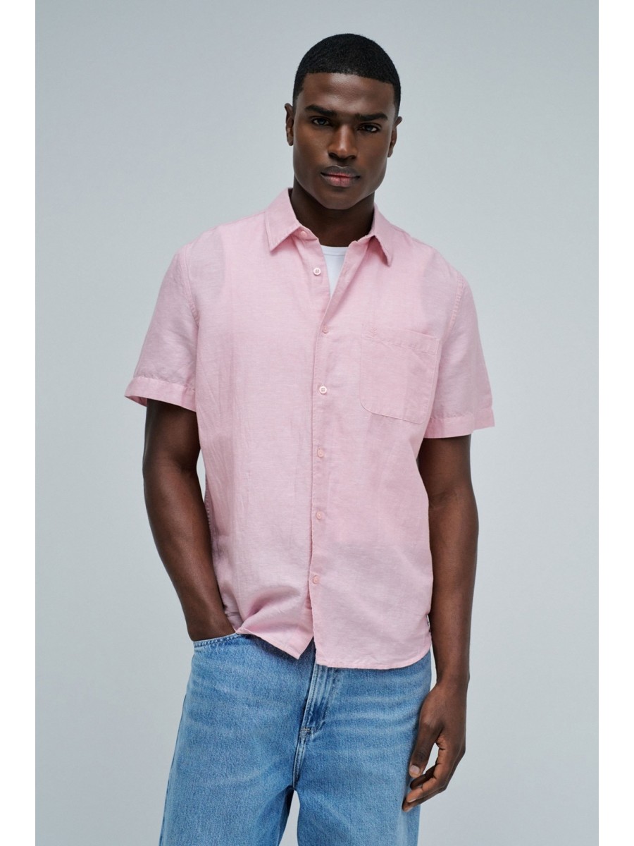 SALSA Camisa Regular Lino