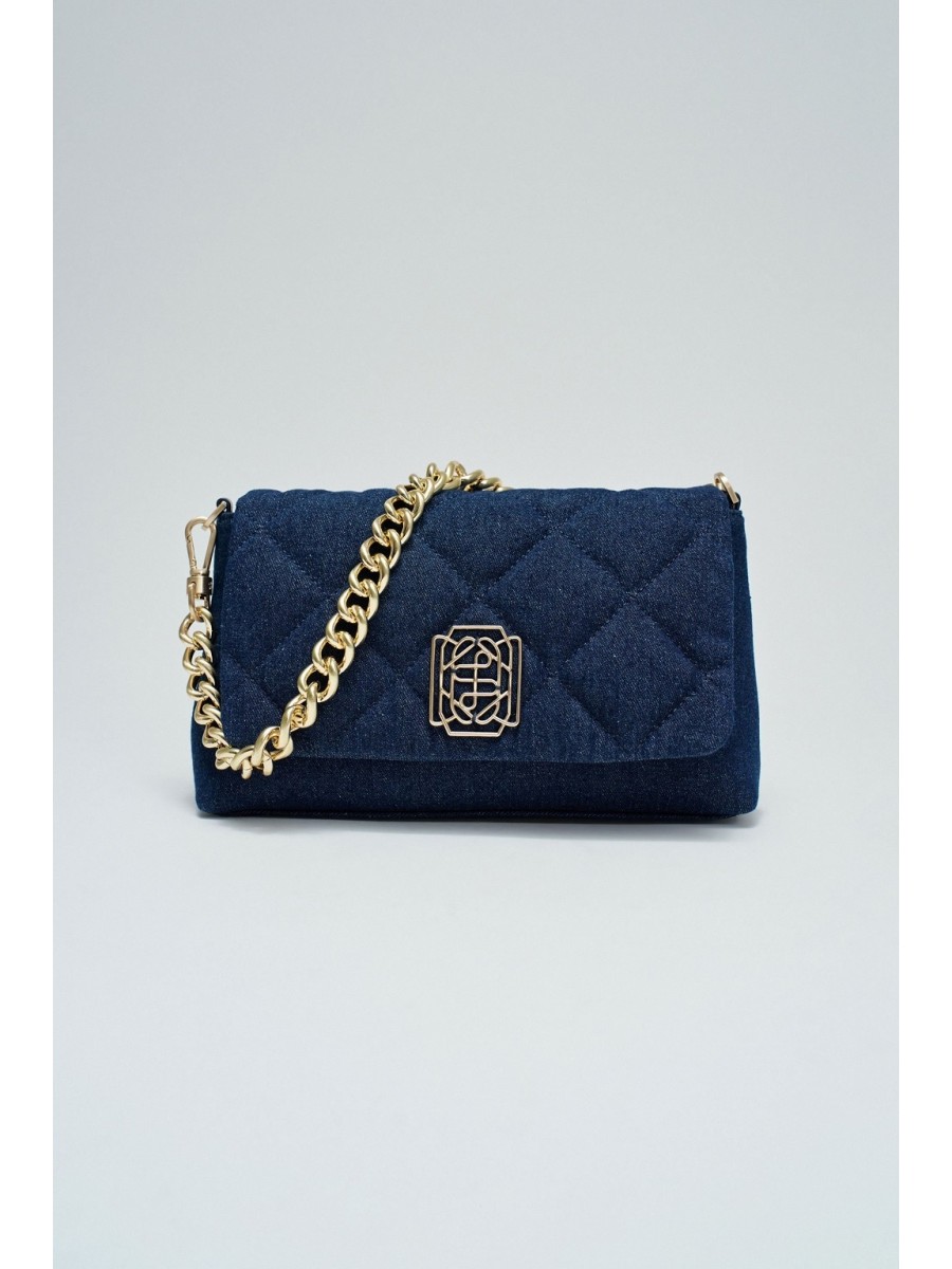 SALSA Bolso Acolchado Denim