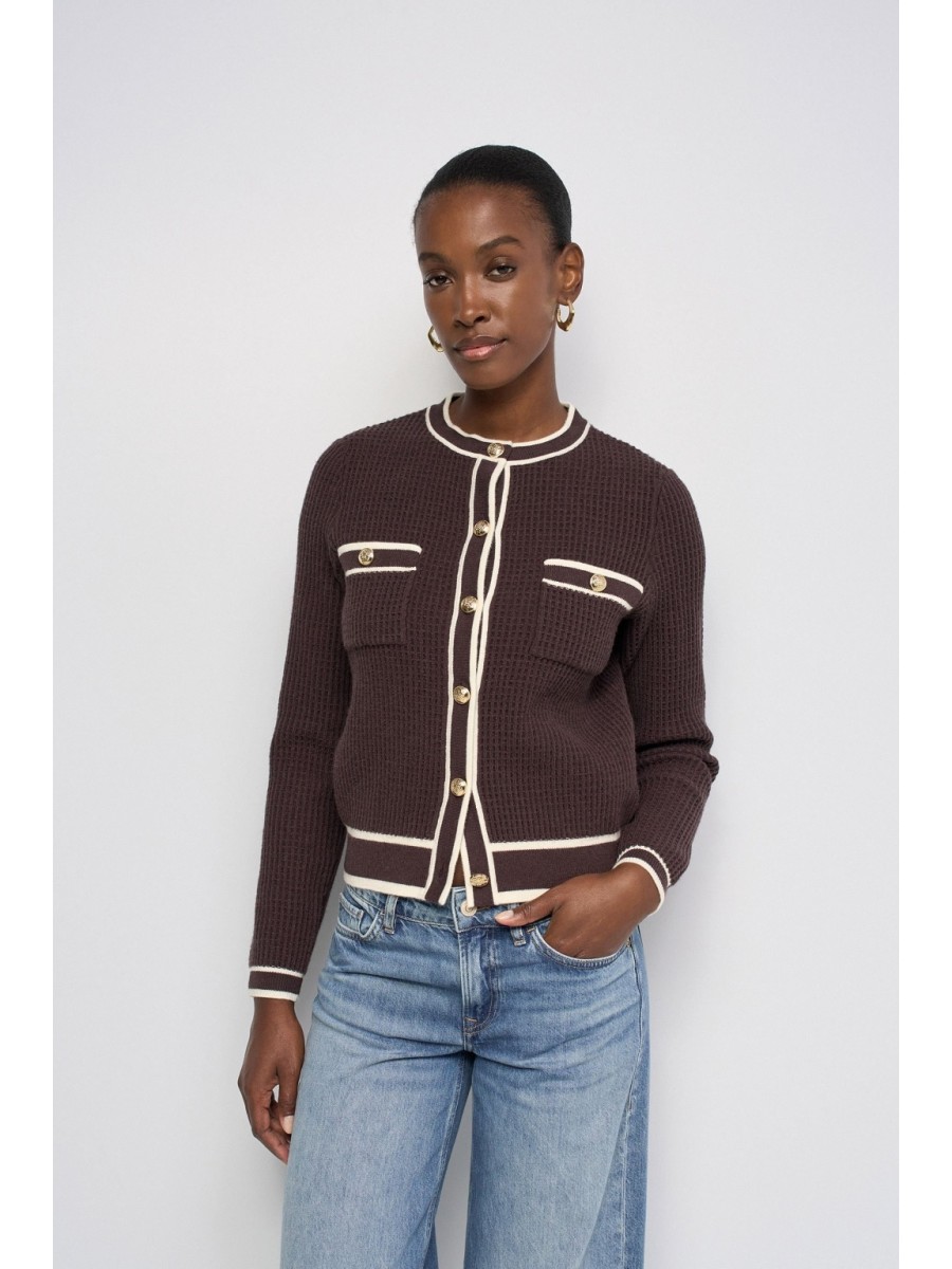 SALSA Chaqueta Cárdigan Punto 