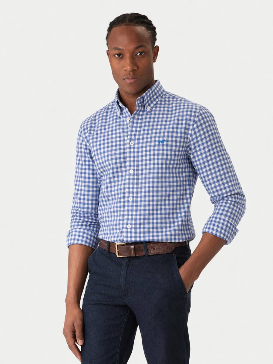 GILBERT TECKEL Camisa Cuadros