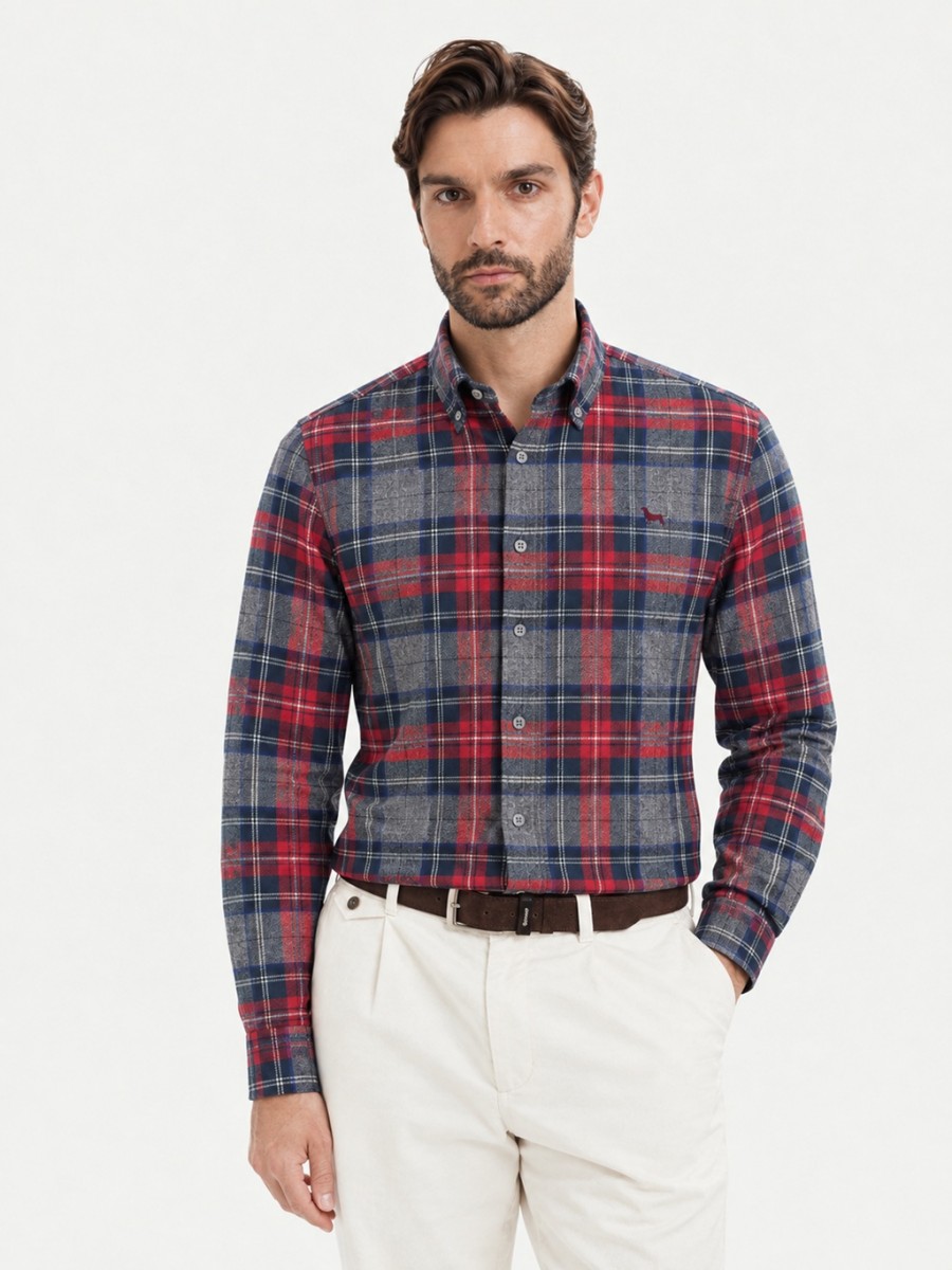 GILBERT TECKEL Camisa Cuadros 